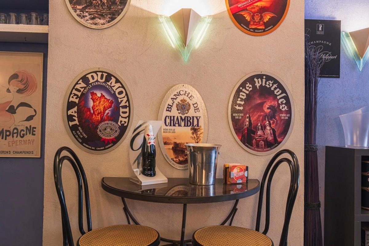 Villa Bar A Bulles - Ancien Comptoir Transforme Reims Exterior foto